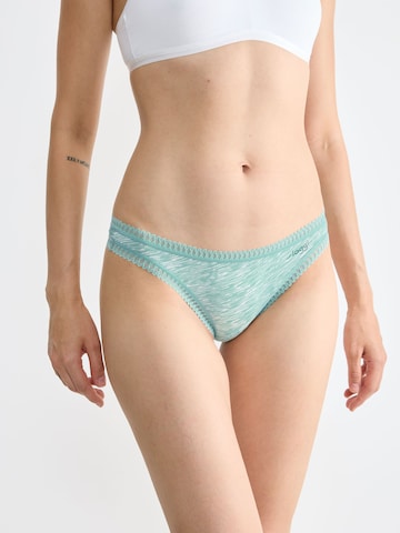 SLOGGI - Tanga ' GO Crush String ' em verde: frente