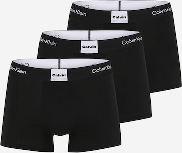 Calvin Klein - Boxers em preto: frente