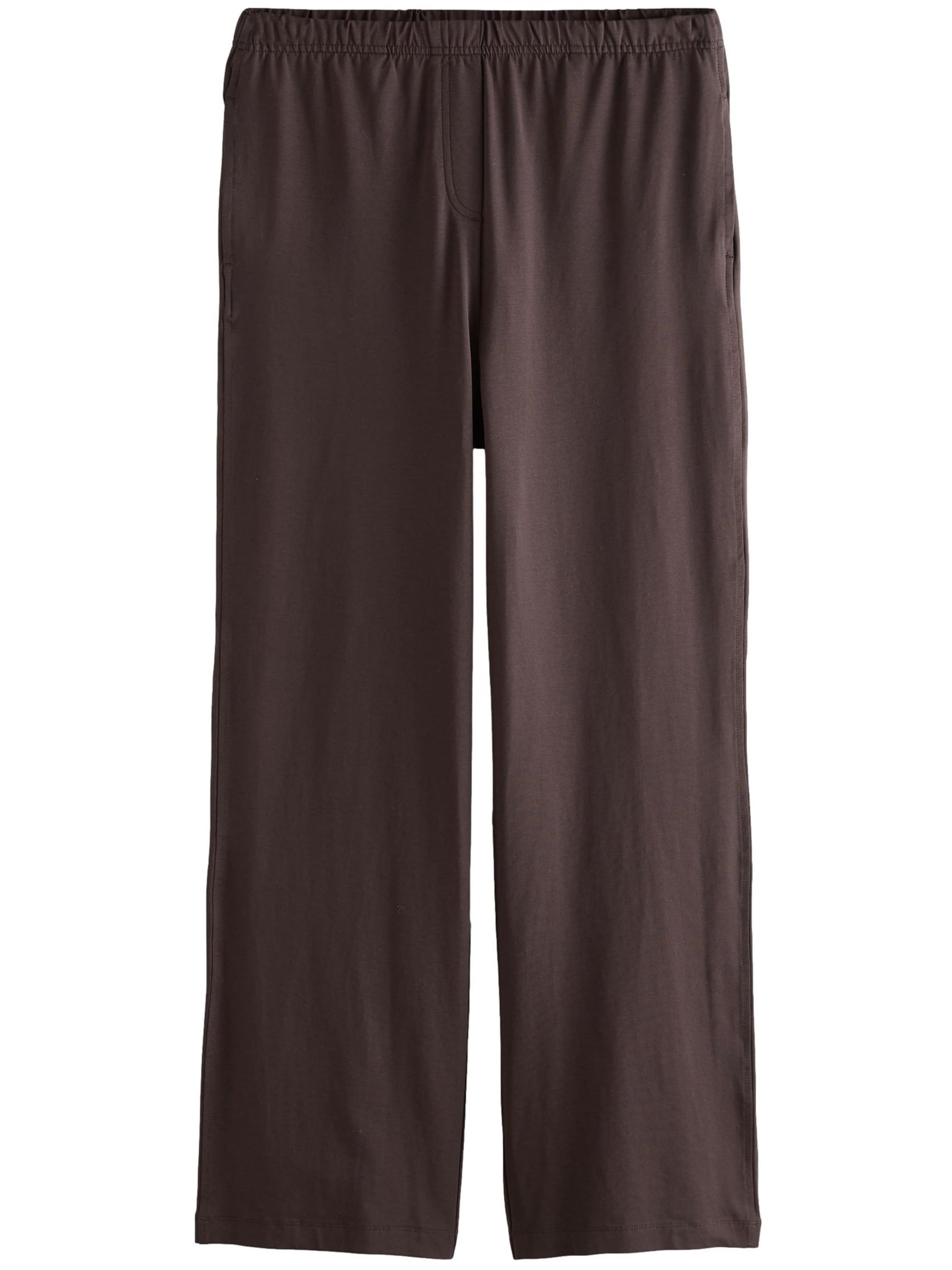 Next Wide Leg Hose in Braun: Vorderseite