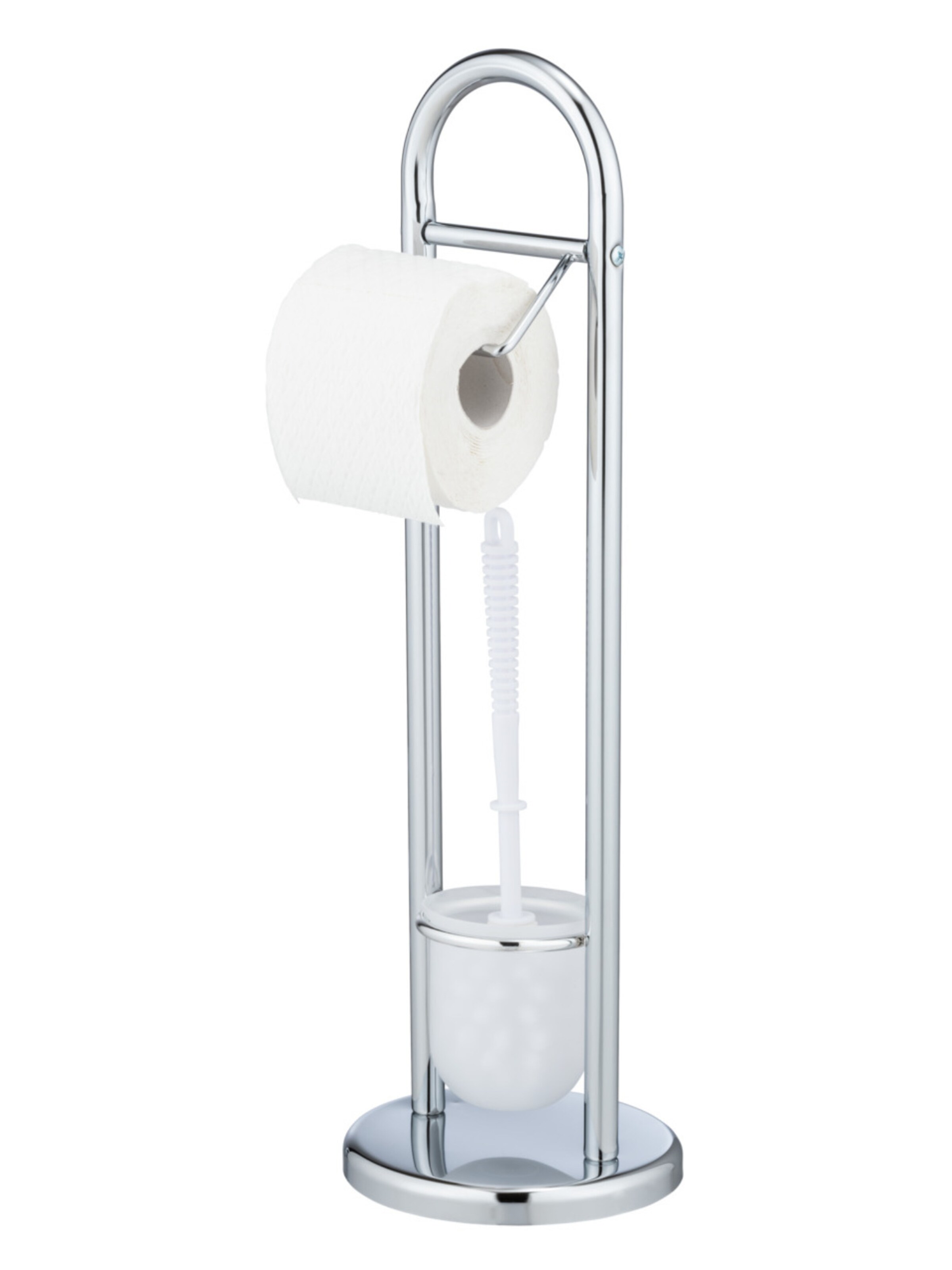 Wenko WC-Garnitur 'Siena' in Silber