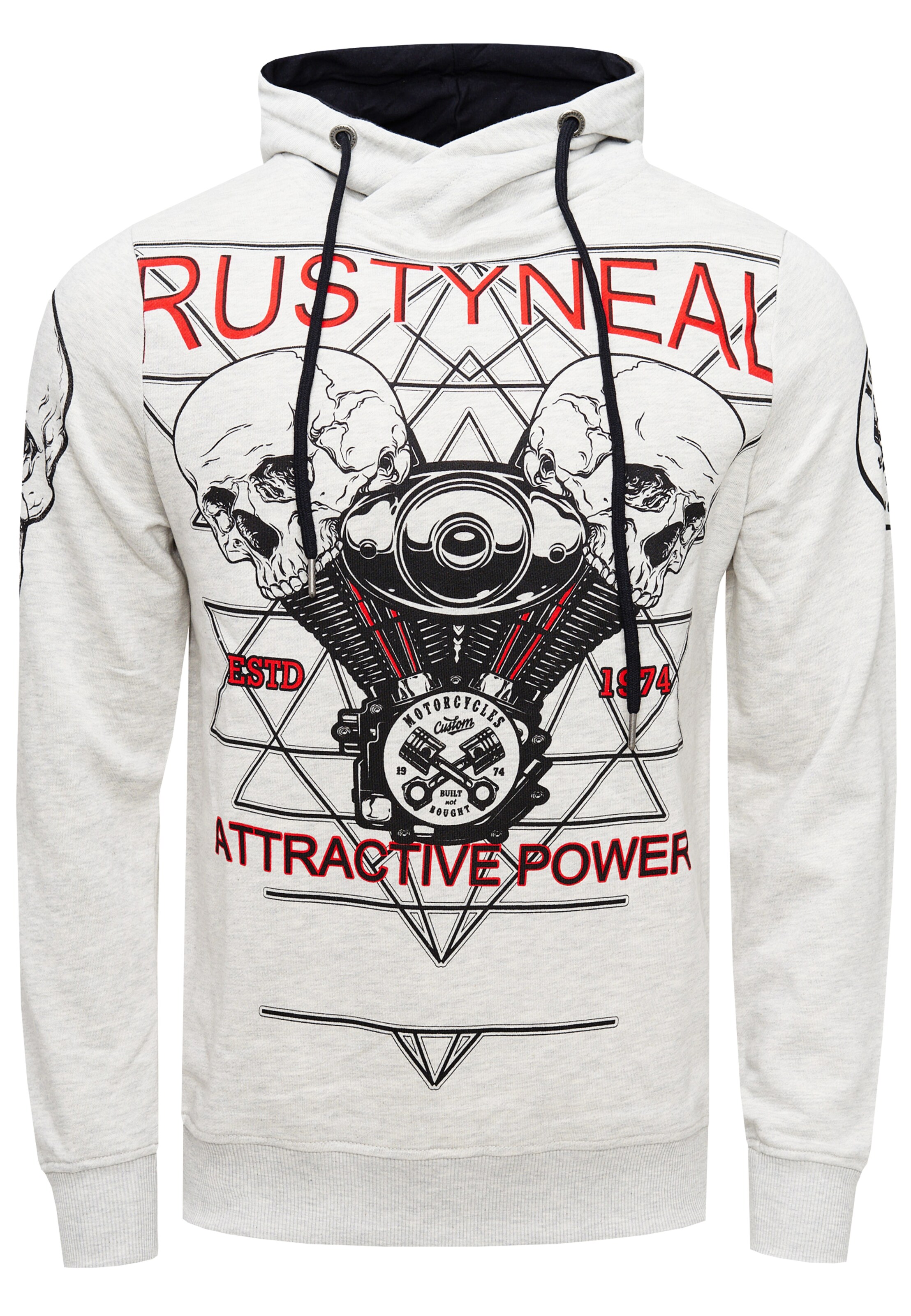Rusty Neal Sweatshirt in Grey: front