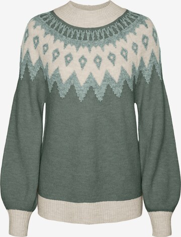 VERO MODA Pullover 'SIMONE' in Grün: predná strana