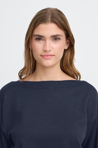 ICHI Svetr 'IHLULS' – modrá