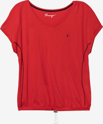 SHEEGO T-Shirt in Rot: predná strana