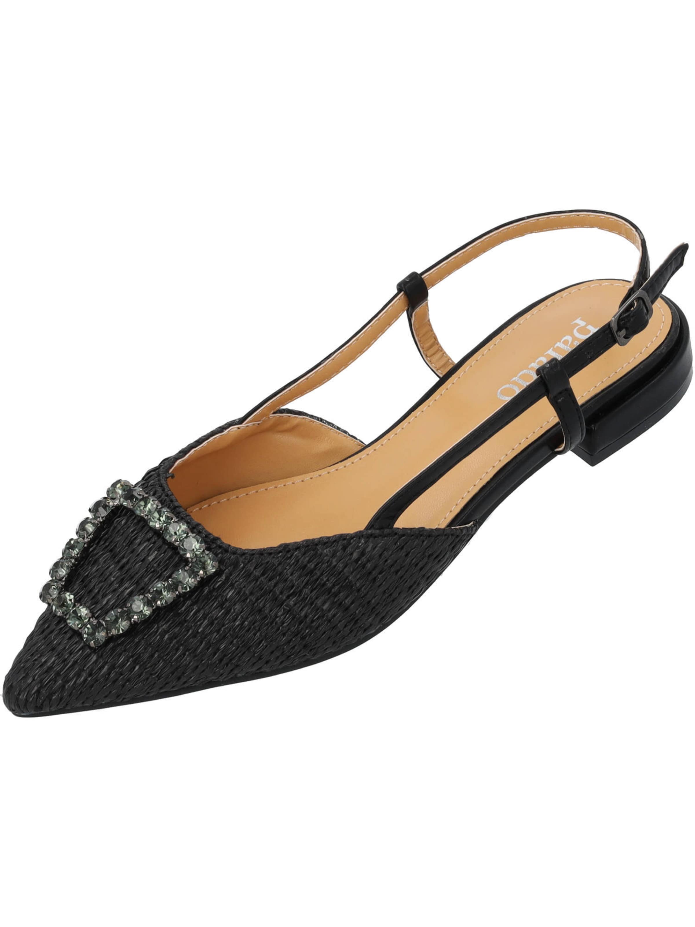 Palado Ballerina 'Edniya' in Schwarz: Vorderseite