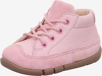 SUPERFIT - Sapato de primeiros passos 'FLEXY' em rosa: frente