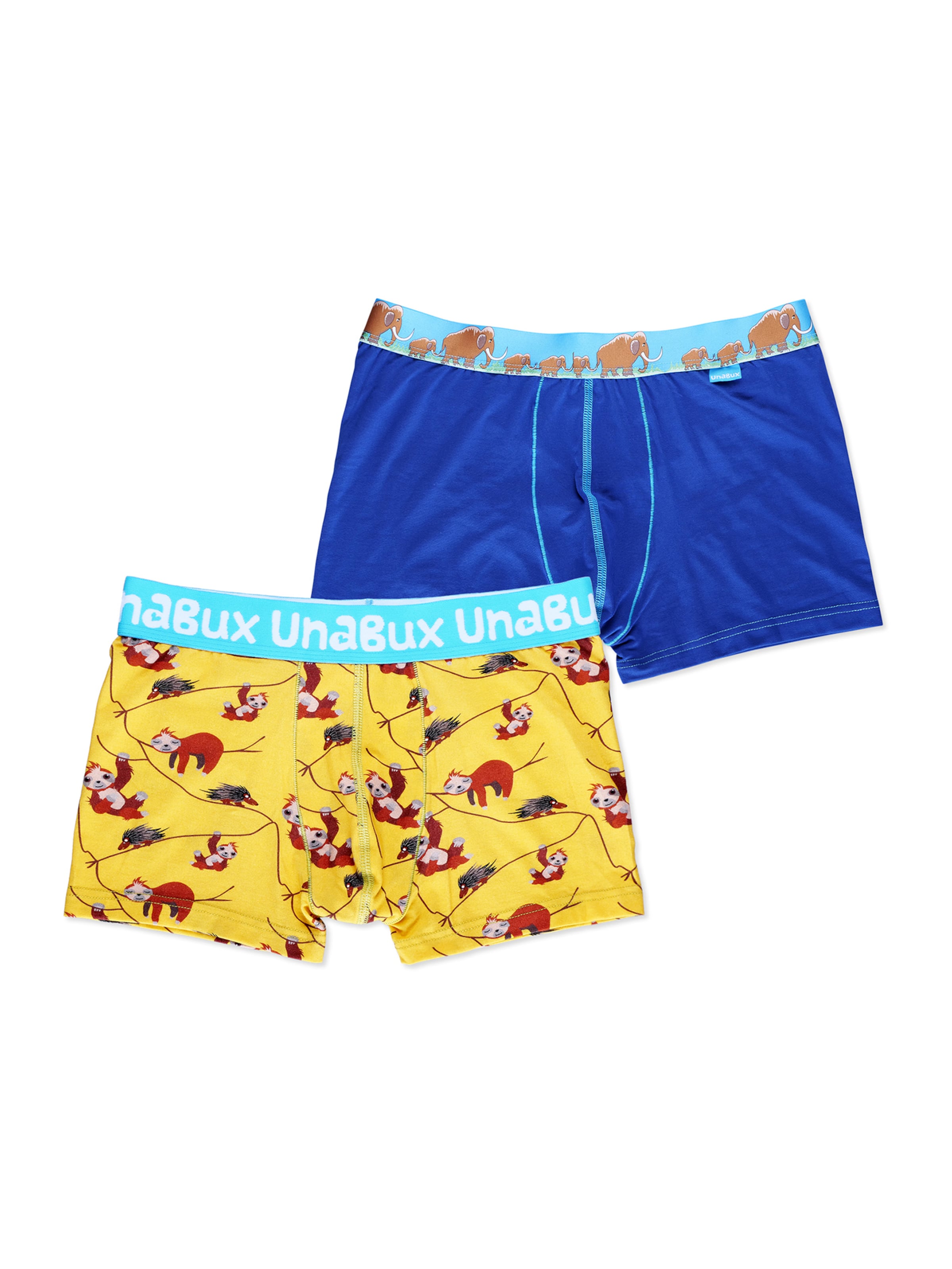 UNABUX Boxer shorts in Blue: front