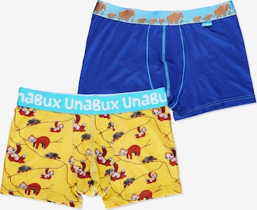 UNABUX Boxershorts in Blau: Vorderseite