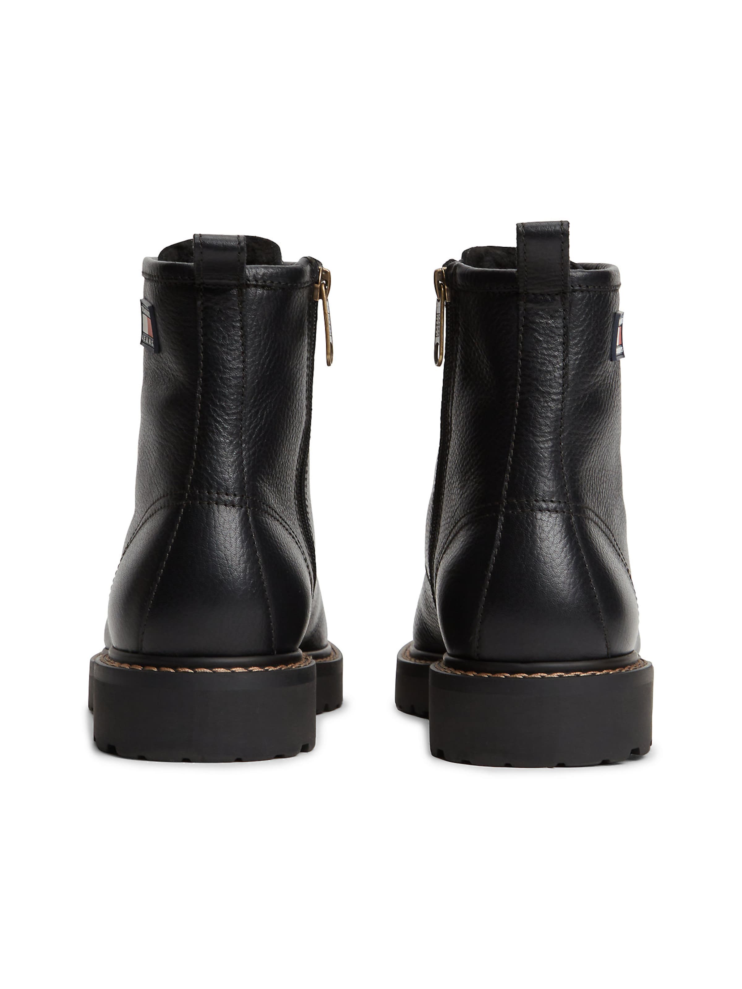 Boots stringati 'ARCHIVE '01' di Tommy Jeans in nero