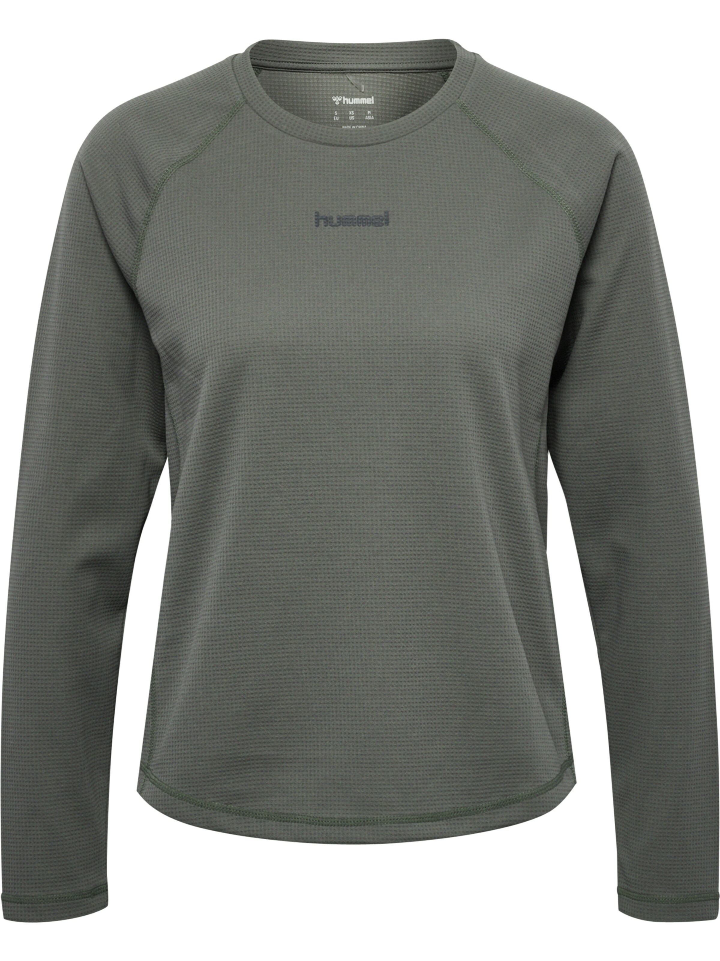 Hummel Funktionsbluse i L i grå, Produktvisning