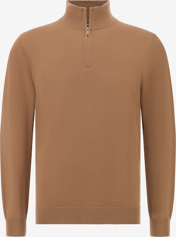 Pullover di Boggi Milano in marrone: frontale