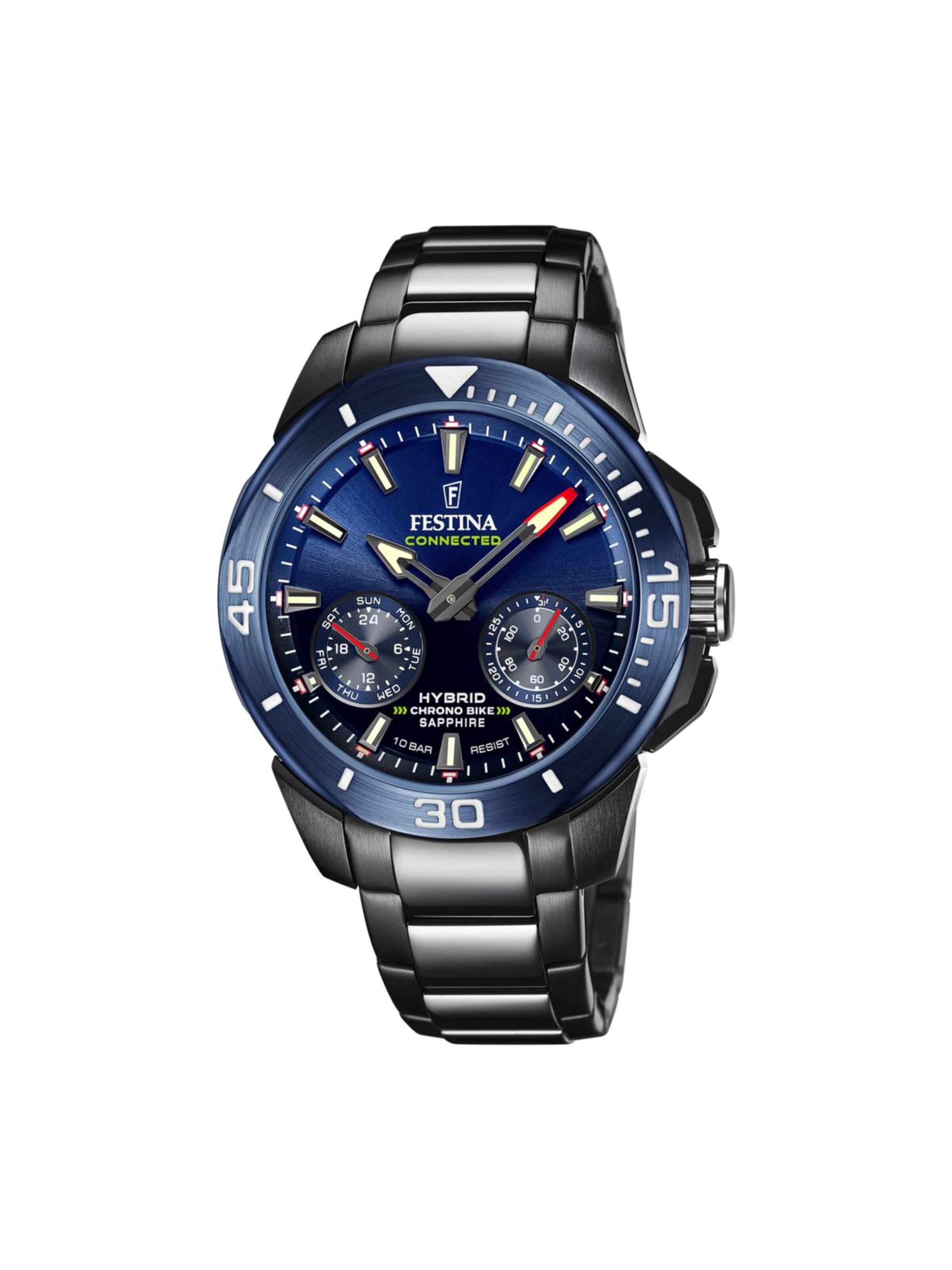 Montre à affichage analogique FESTINA en bleu : devant