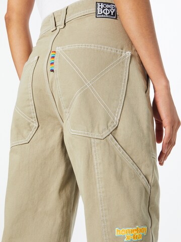 HOMEBOY Tapered Jeans 'x-tra WORK PANTS' i beige