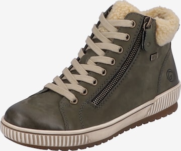 REMONTE Stiefelette in Grün: Vorderseite