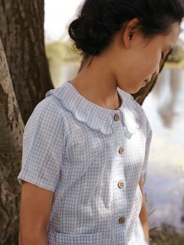 NAME IT Bluse i blå