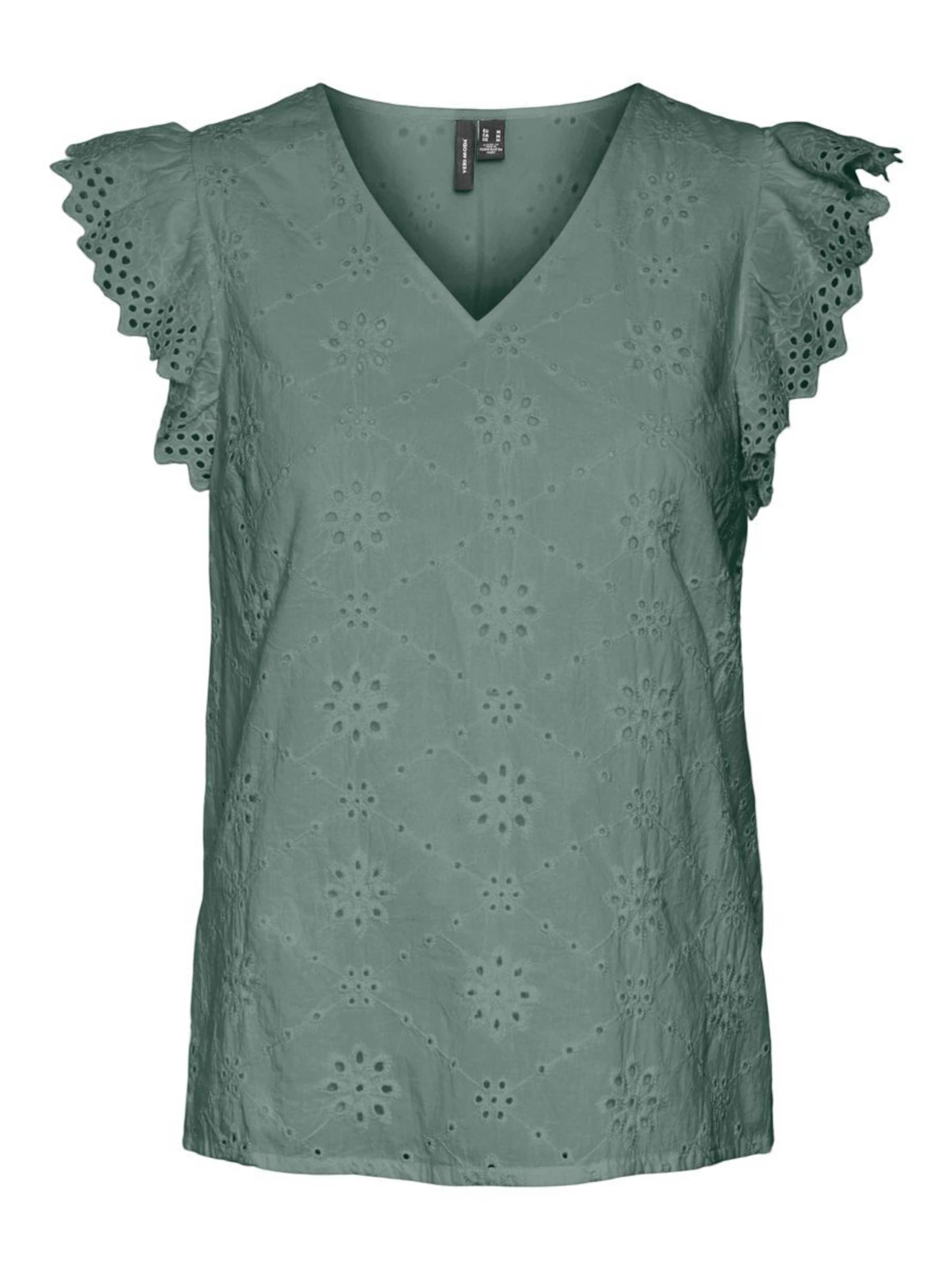 Frauen Shirts & Tops Vero Moda Curve Top in Grün - RL68039 Frauen Shirts & Tops Vero Moda Curve Top in Grün - RL68039