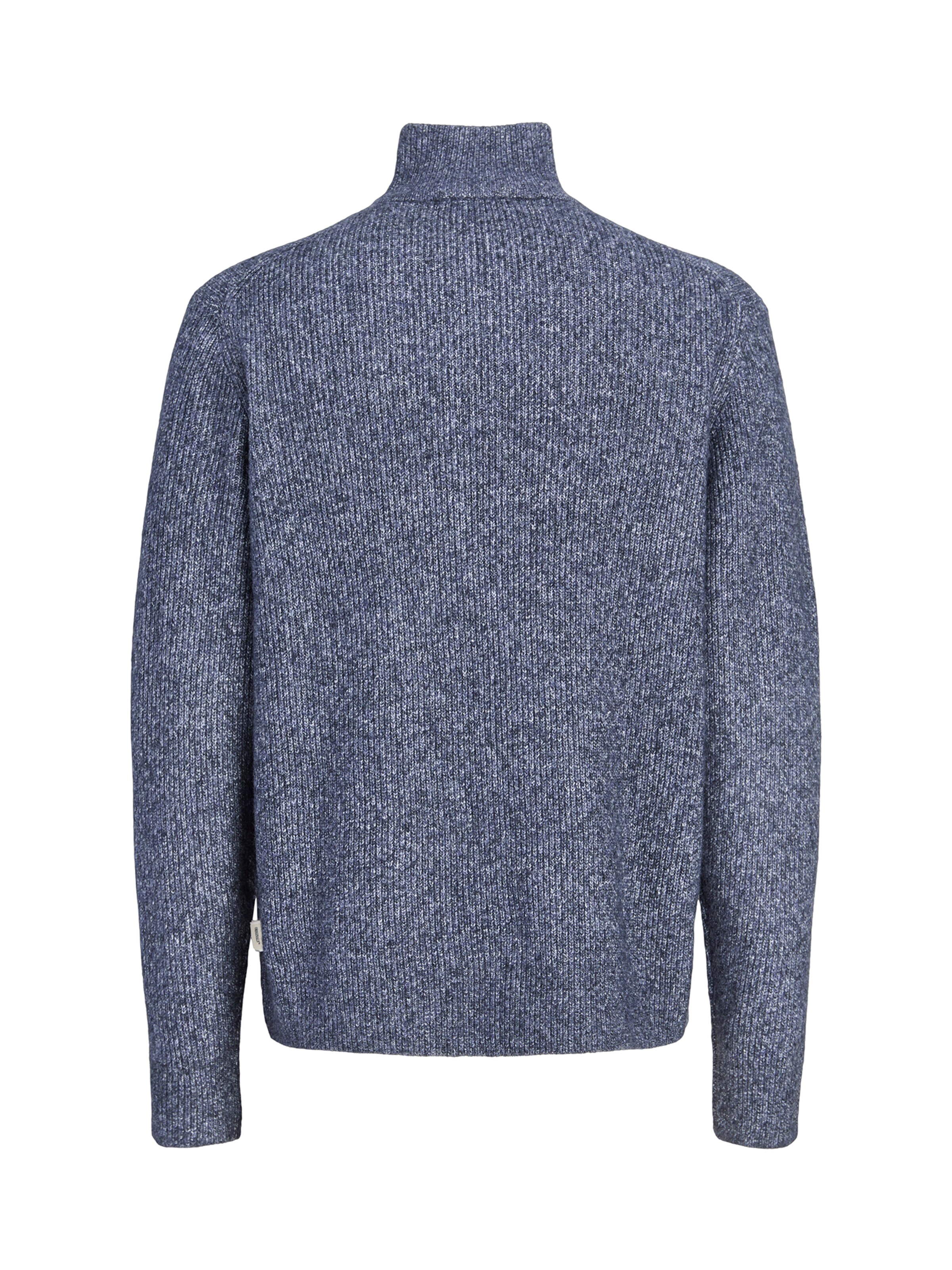 JACK & JONES Svetr 'JORFREDERIKSBERG OLLIE' – modrá