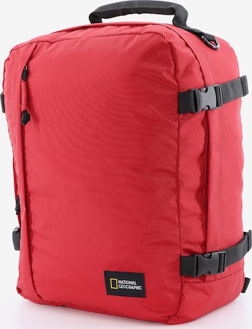 National Geographic Rucksack 'Hybrid' in Rot
