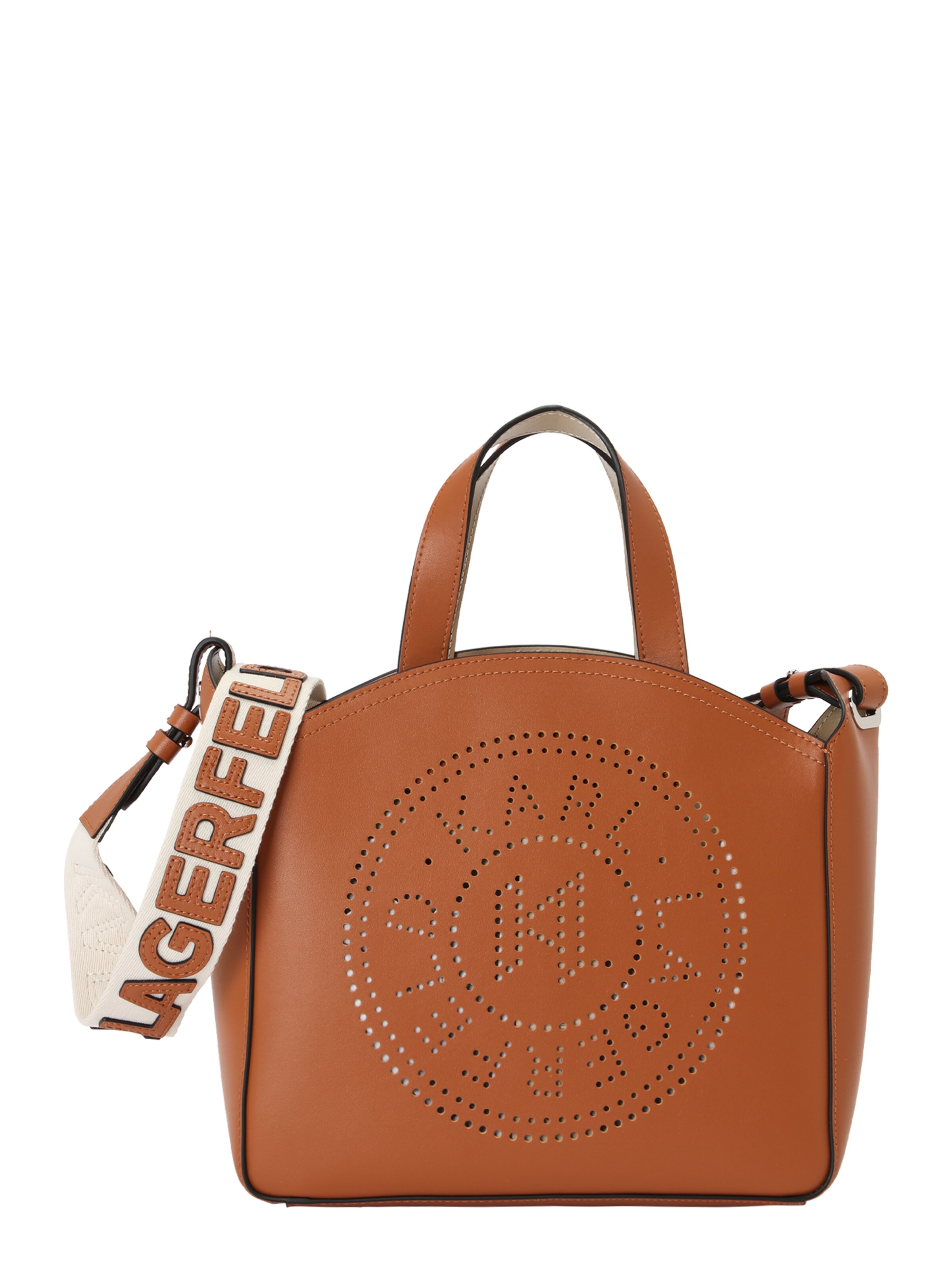 Karl Lagerfeld Handbag in Brown: front