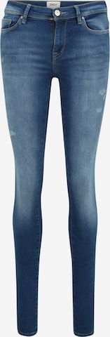 Only Tall Skinny Jeans 'SHAPE' in Blau: predná strana