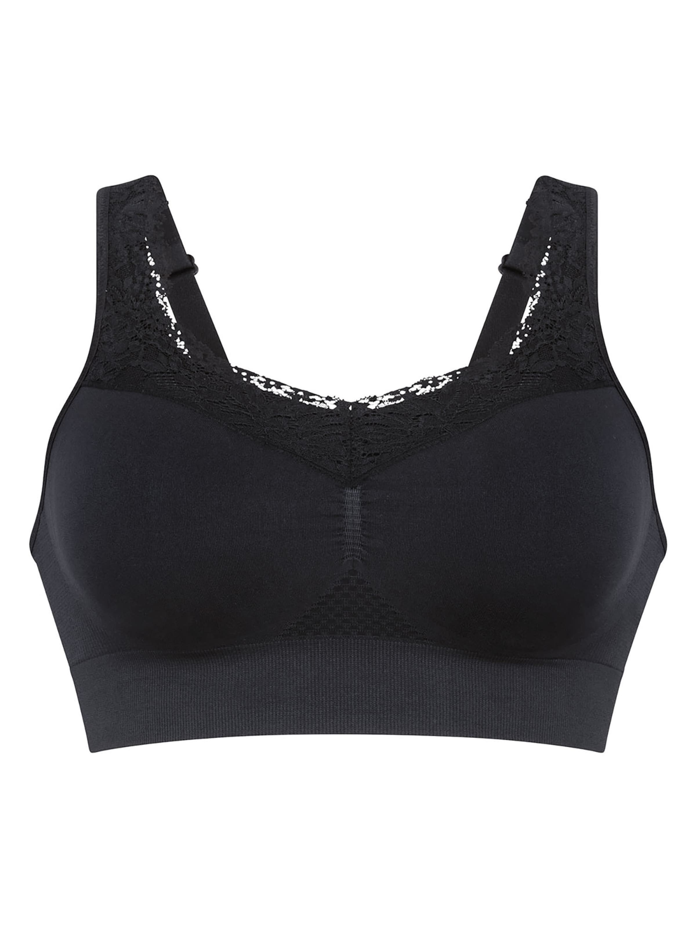 ANITA Mieder 'Lotta Lace'‌‌ in Schwarz: Vorderseite