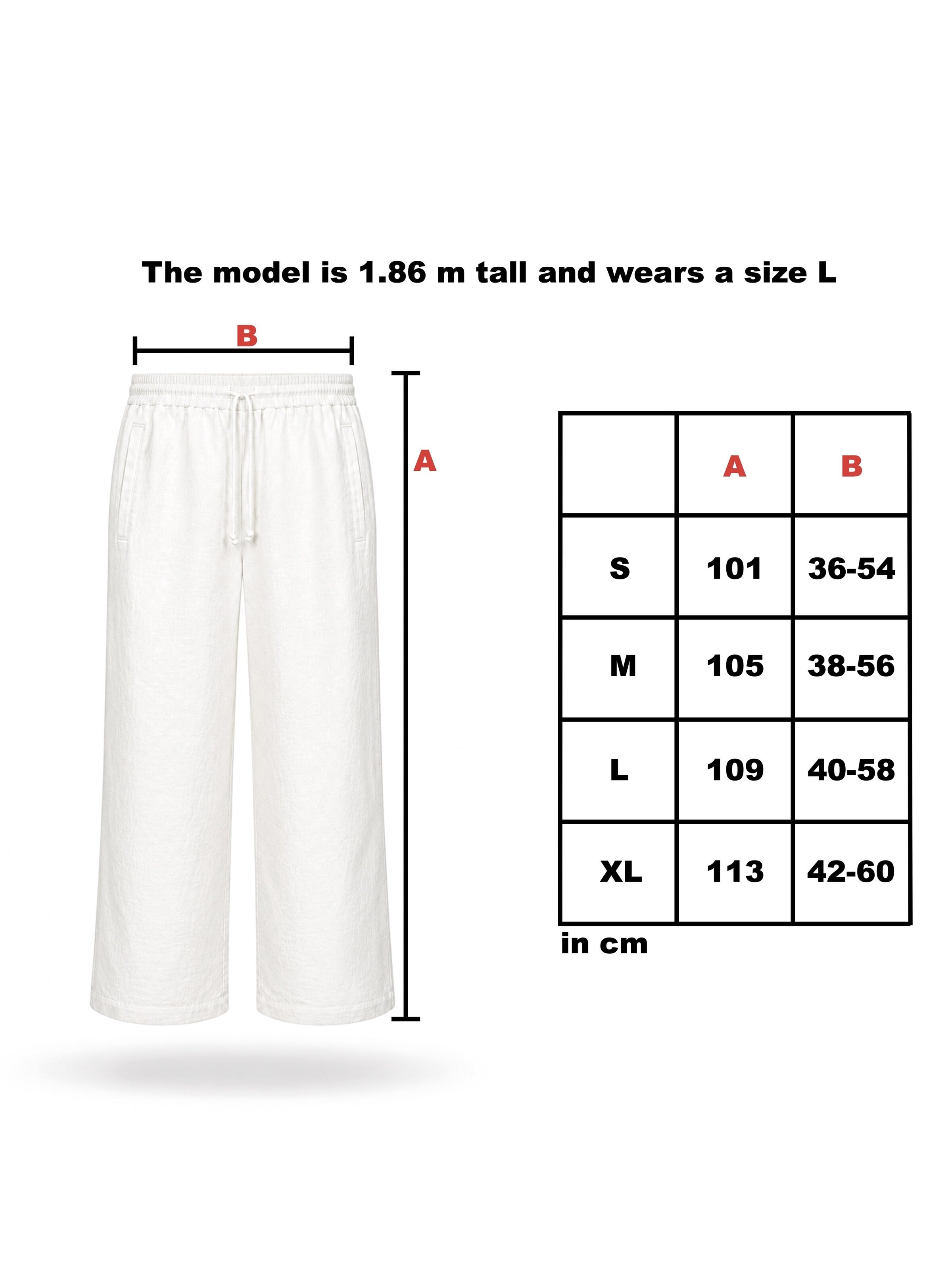 Loosefit Pantaloni di SHAMBLES in bianco