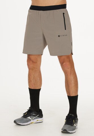 Virtus Regular Outdoor Pants 'Colin' in Grey: front