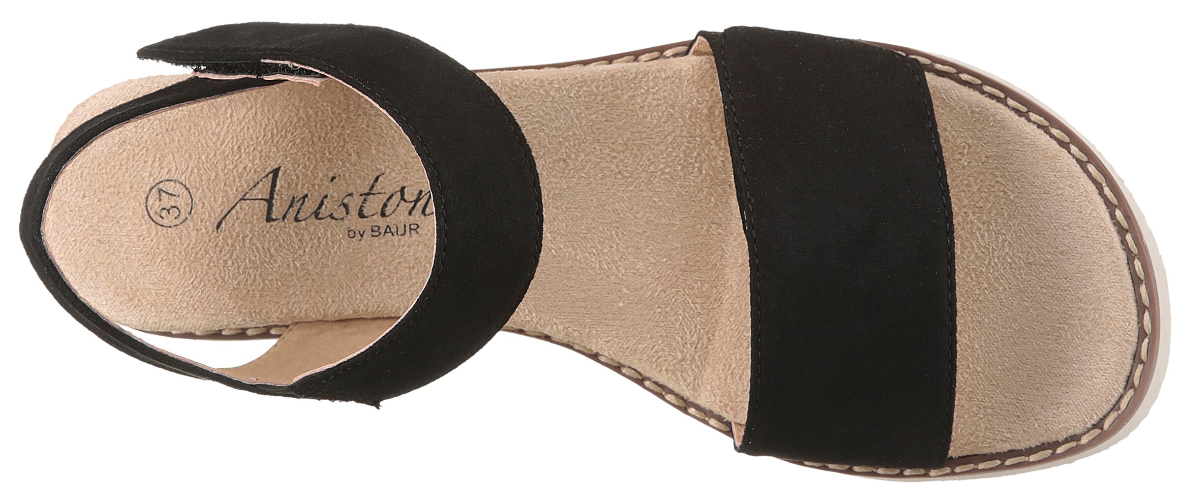 Aniston Sandals in Black