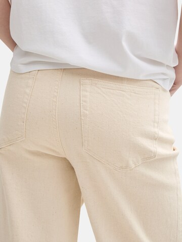 TOM TAILOR DENIM Wide leg Jeans in Wit