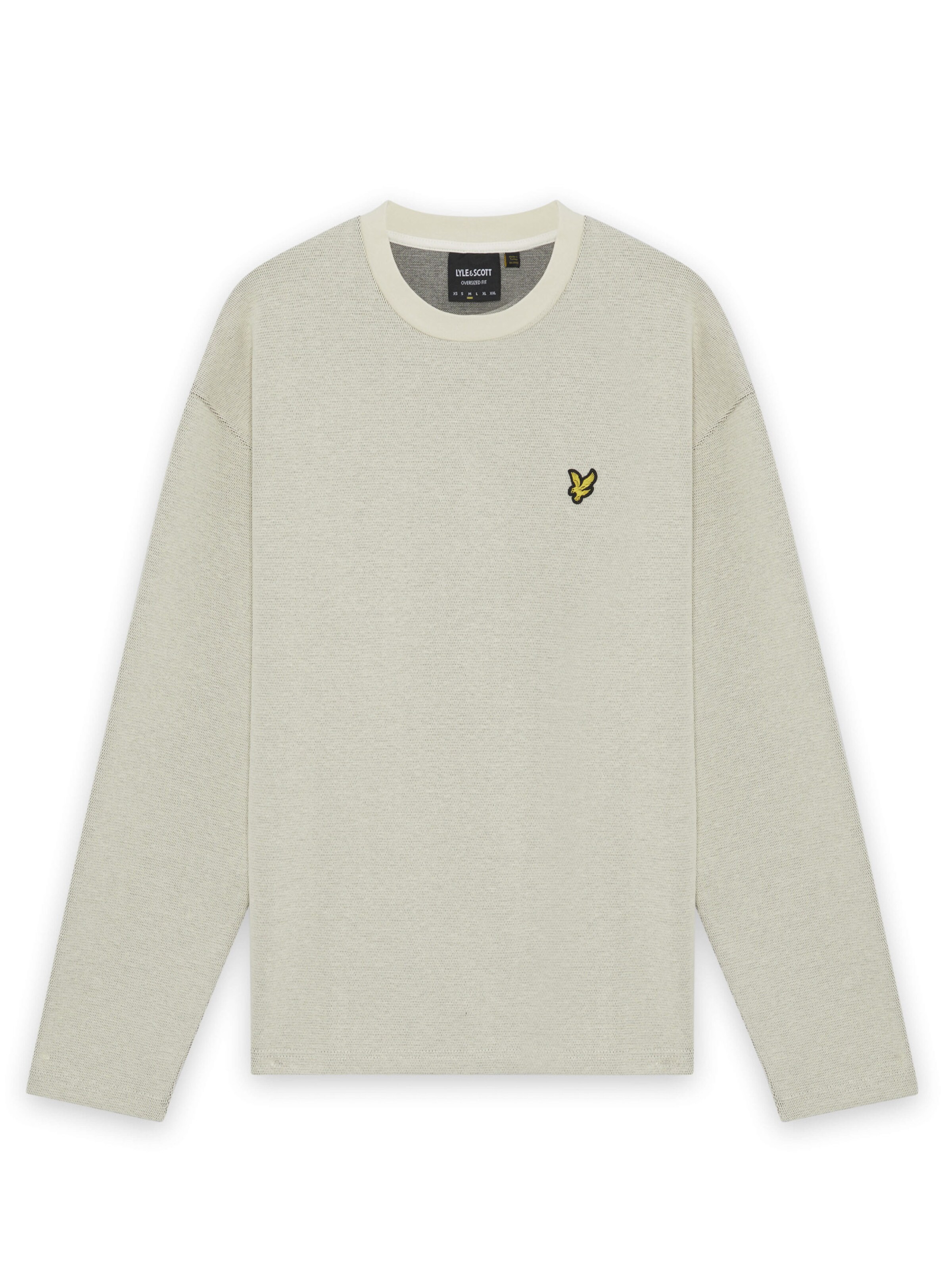 Lyle & Scott Sweatshirt in Beige: voorkant