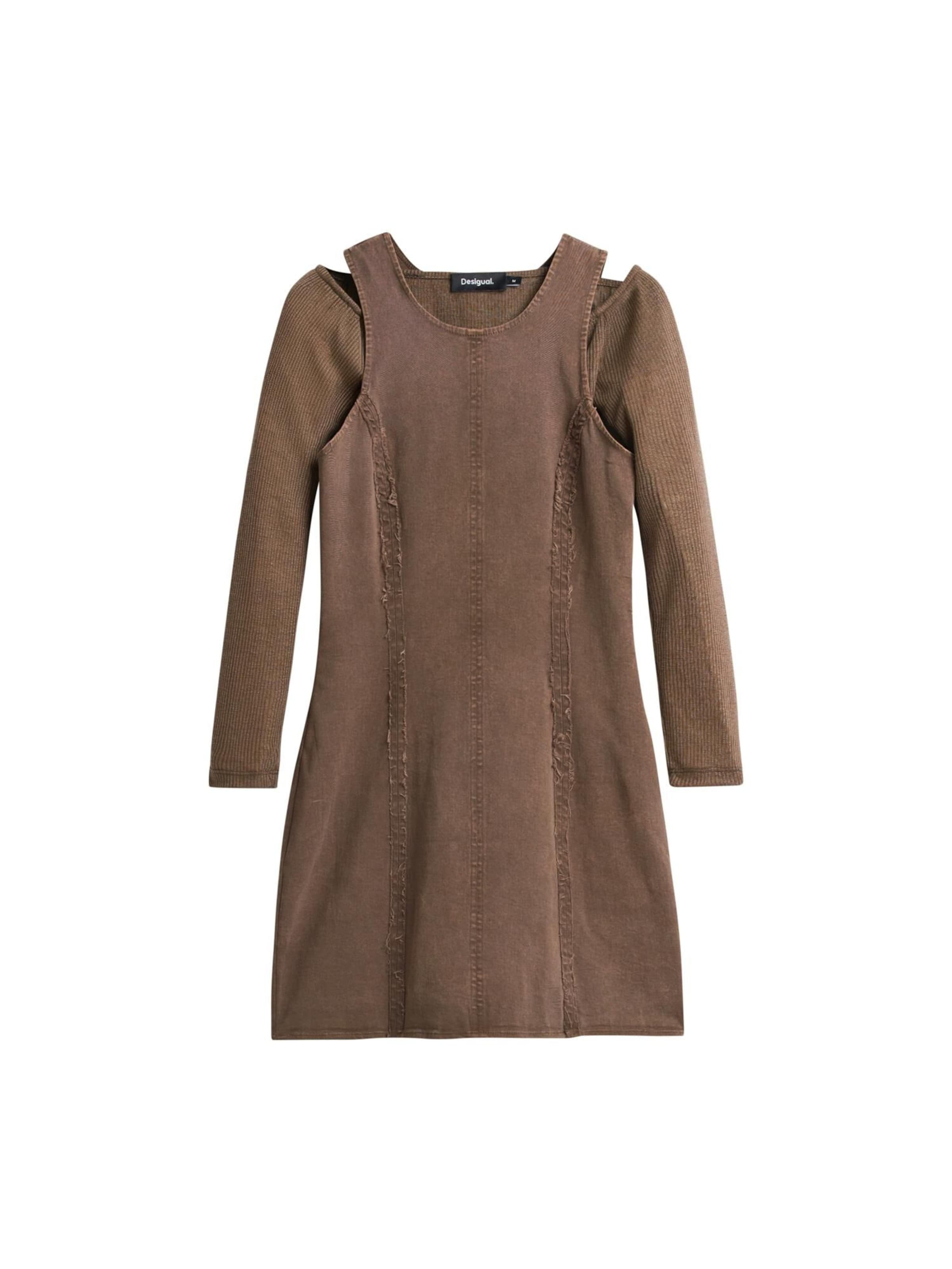 Desigual Φόρεμα σε καφέ: μπροστά