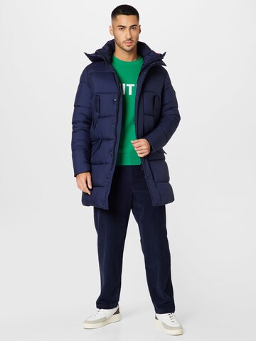 SAVE THE DUCK Winter Coat 'Jeremy' in Blue