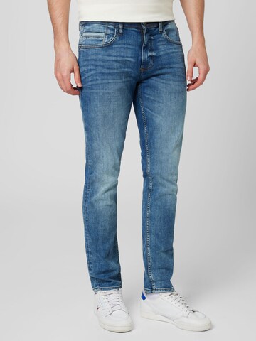 BLEND Slimfit Jeans 'Twister' in Blauw: voorkant