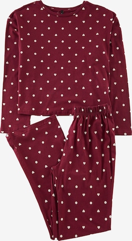 Trendyol Pyžamo - Červená: predná strana