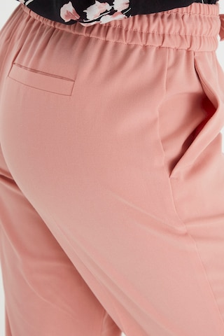 b.young Regular Pleat-Front Pants 'BYDANTA' in Pink
