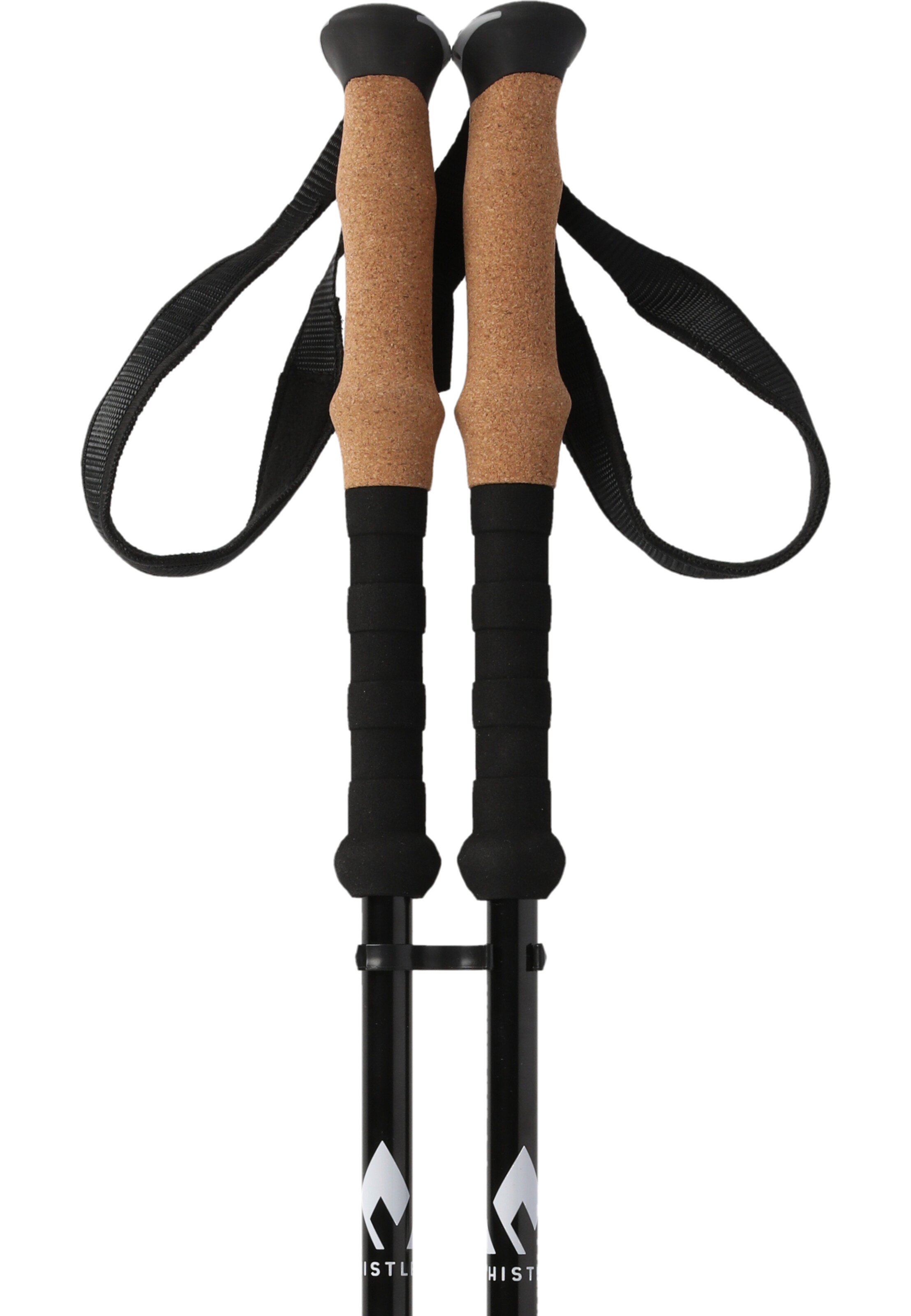 Whistler Nordic Walking-Stöcke 'Delmarva' in Schwarz