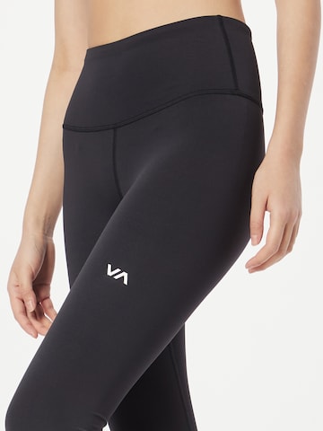 RVCA Skinny Legíny - Čierna