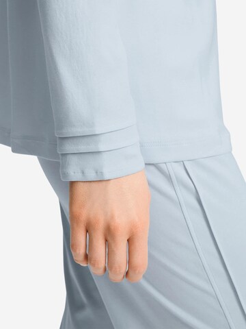Hanro Pyjama 'Pilar' in Blauw