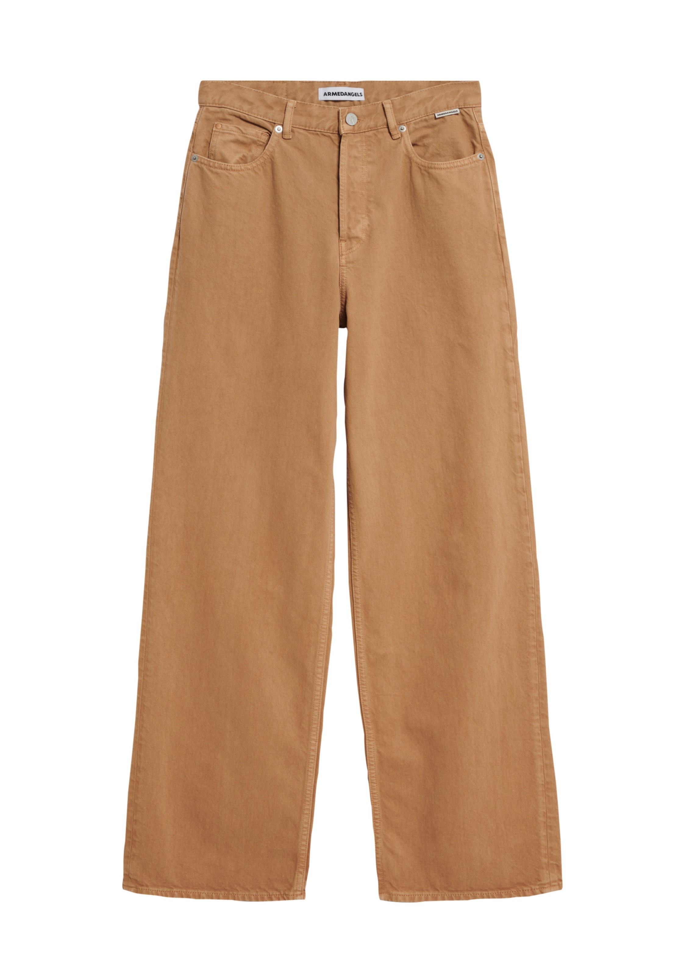 ARMEDANGELS Regular Jeans 'Enija' in Beige: voorkant