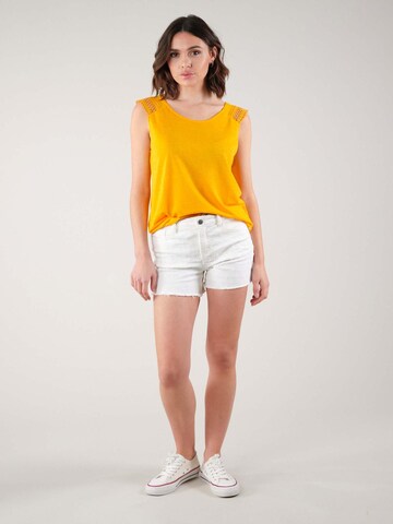 Deeluxe Top 'Sally' in Oranje