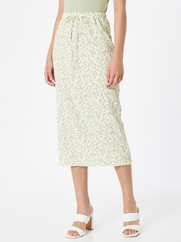 Daisy Street Skirt in White: front