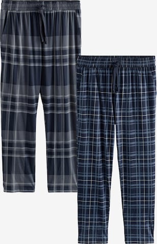 mėlyna Next Pižaminės kelnės: priekis