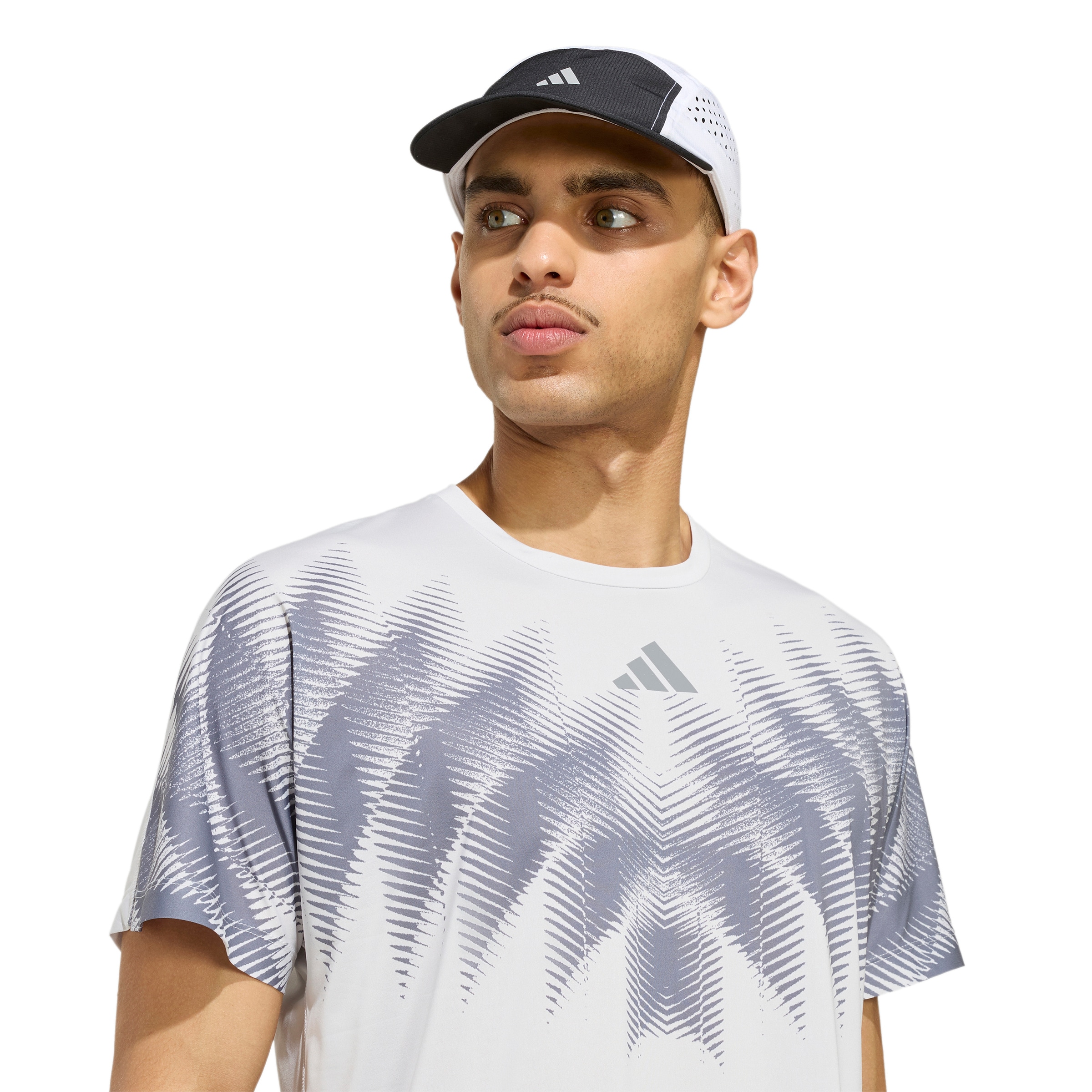 ADIDAS PERFORMANCE - Camiseta funcional 'Adizero Aspyre' en gris