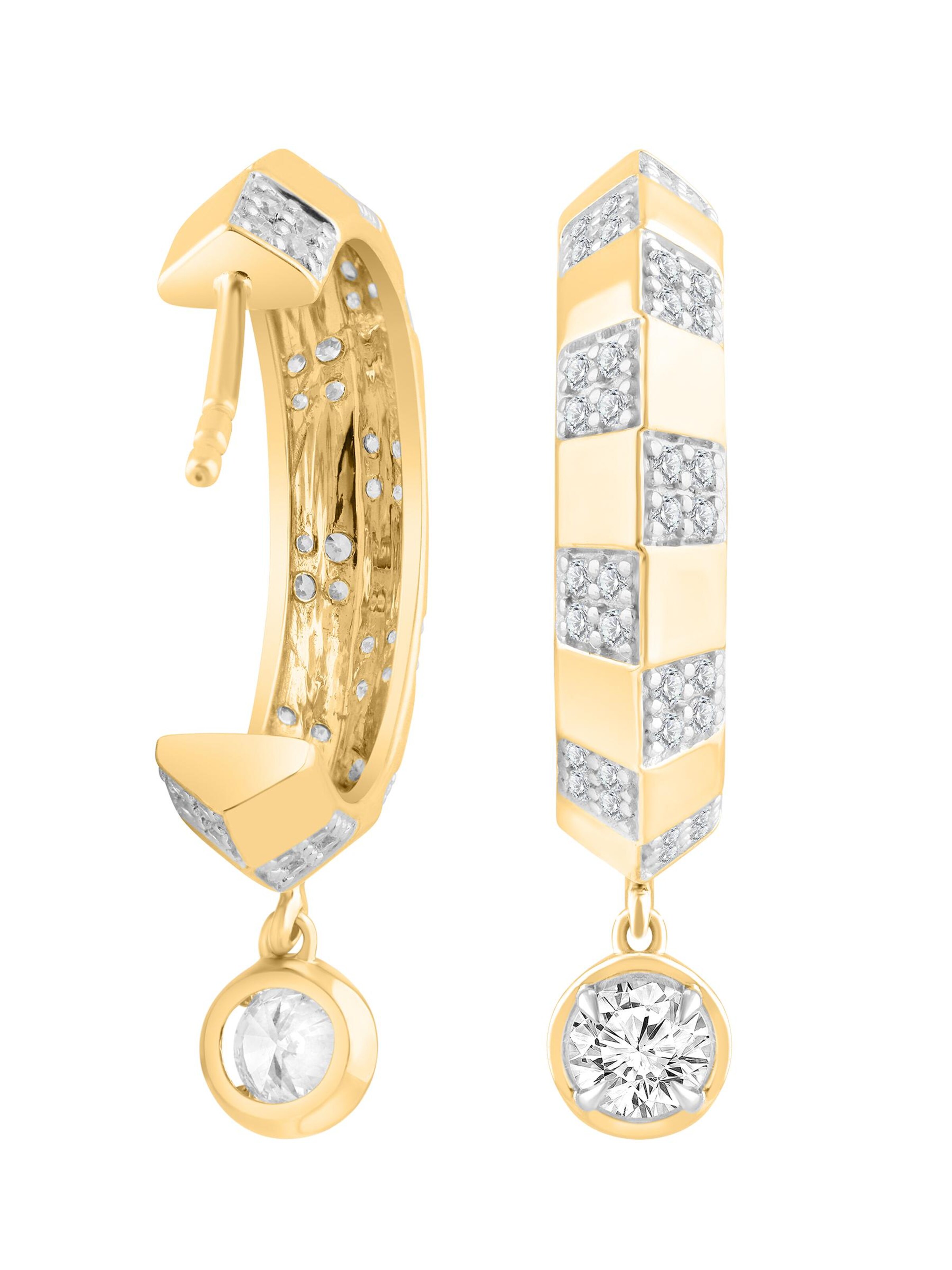 ETHISHER DIAMANTEN Earrings in Yellow