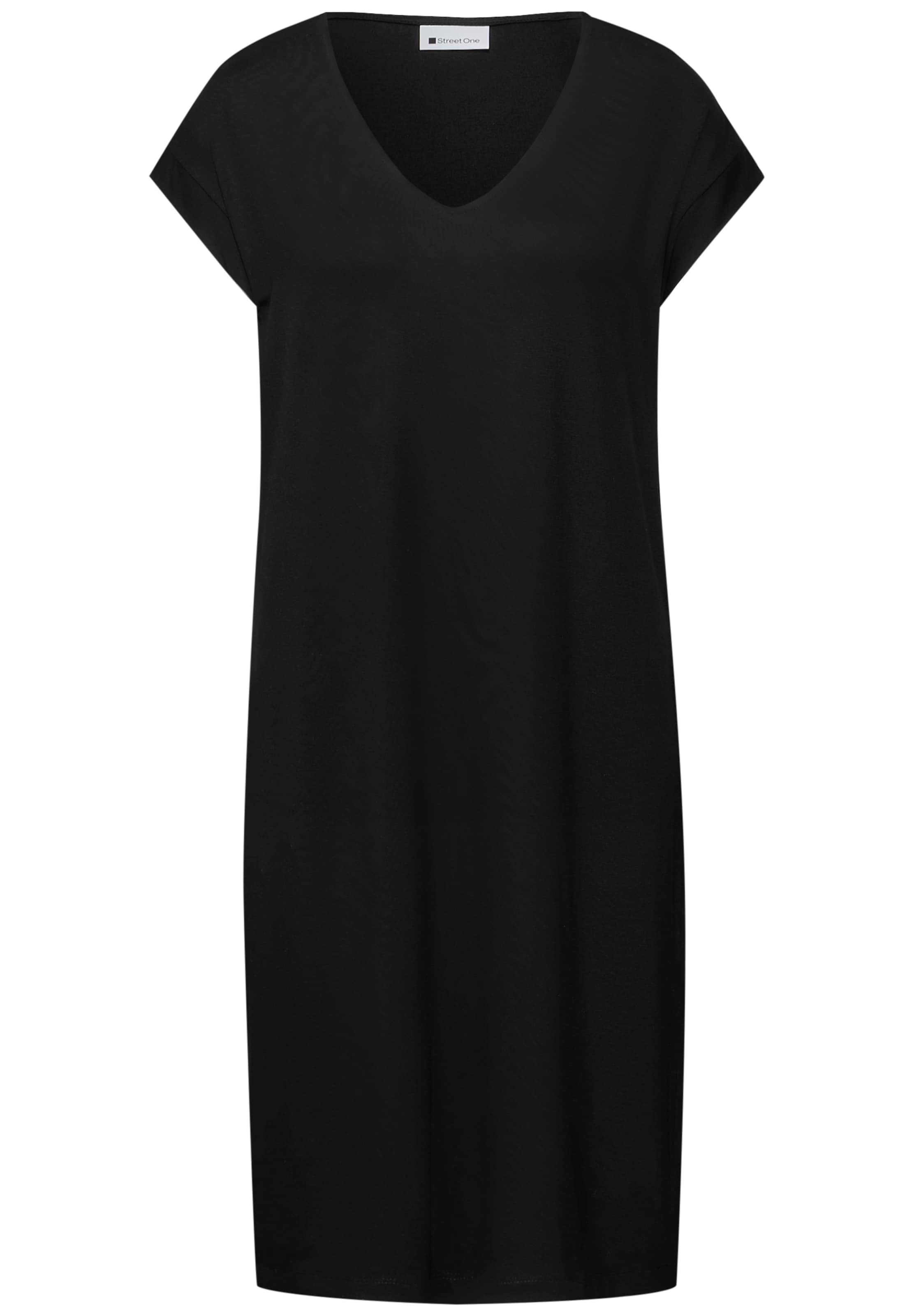 STREET ONE Kleid in Schwarz: Vorderseite