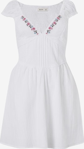 Robe HOLLISTER en blanc : devant