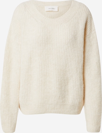 Pull-over 'East' AMERICAN VINTAGE en beige : devant