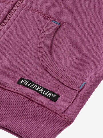 Villervalla Zip-Up Hoodie in Pink