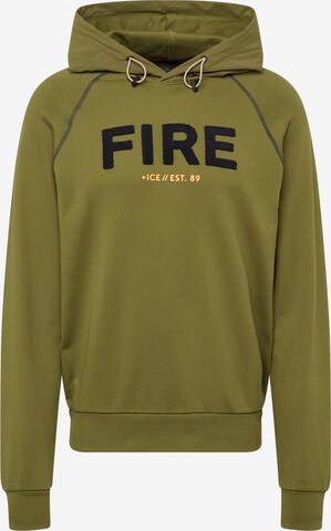 Bogner Fire + Ice Sweatshirt 'VALLE' in Groen: voorkant