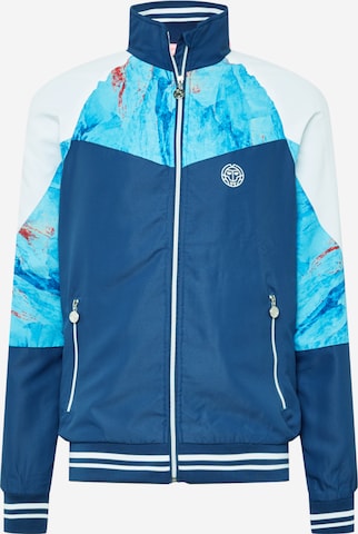 BIDI BADU Athletic Jacket 'Jabu' in Blue: front